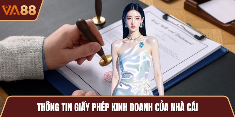 Thông tin giấy phép kinh doanh của nhà cái