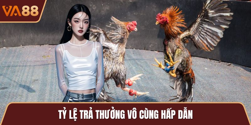 Tỷ lệ trả thưởng vô cùng hấp dẫn