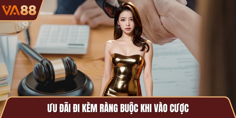 Ưu đãi đi kèm ràng buộc khi vào cược